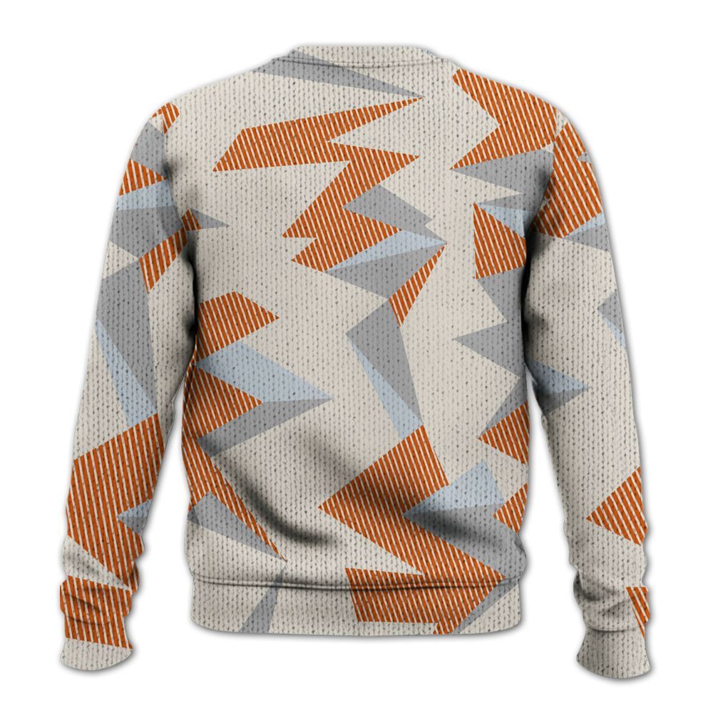 Knitted Sweater To Match SE Craft 5s - Geometric Camouflage Pattern