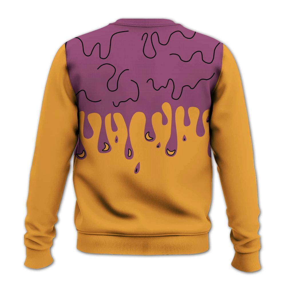 Sweatshirt To Match High OG Brotherhood 1s - Snake Trust No One Drip All Over Print