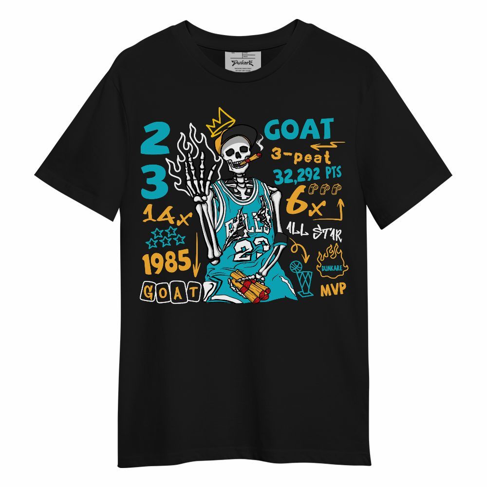 Shirt To Match Retro Aqua 5s - Number 23 G.0.A.T Streetwear Unisex Shirt