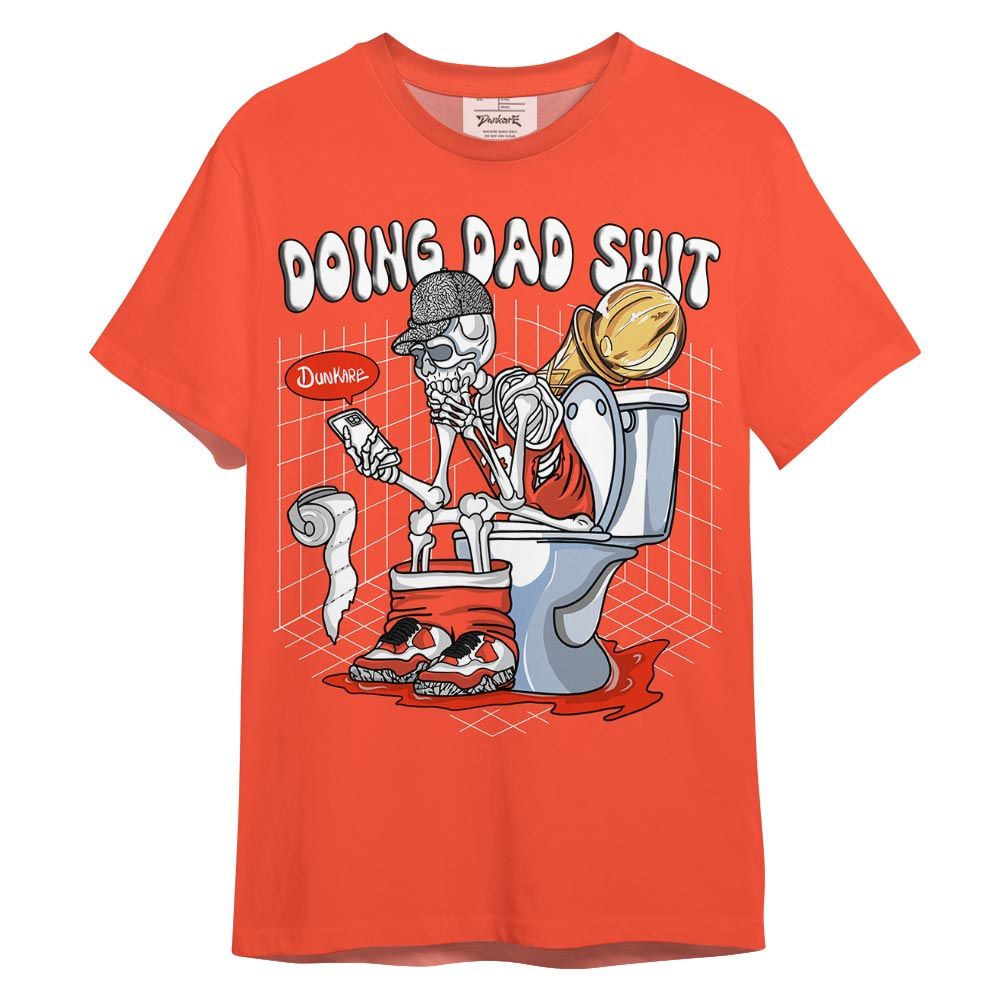 Shirt To Match Georgia Peach 3s - Doing Dad Shit Shirt Outfit 3 Cosmic Clay 0705 TCD