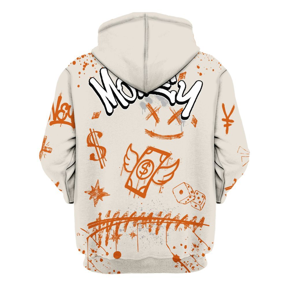 Hoodie To Match SE Craft 5s - Everybody Paid In Full Crayon All Over Print