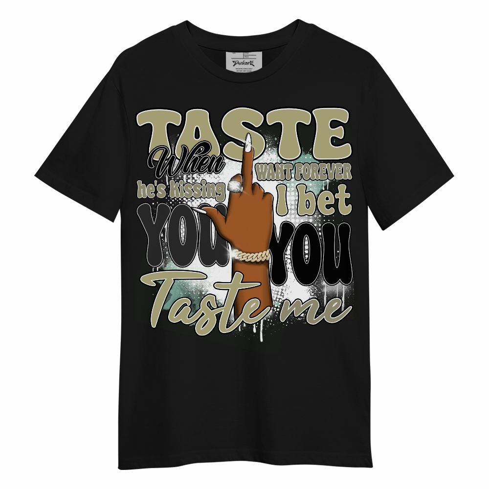 Shirt To Match Dunk Low Suede Olive Aura - Taste Me Retro Unisex Shirt