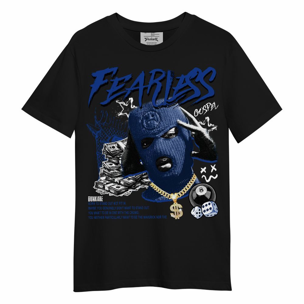 Shirt To Match Air Foamposite One Royal - Fearless Gospel Streetwear Money Unisex Shirt