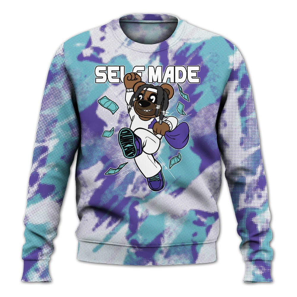 Sweatshirt To Match Low Hornets 1s - Autonomous Bear Abstract Halftone All Over Print