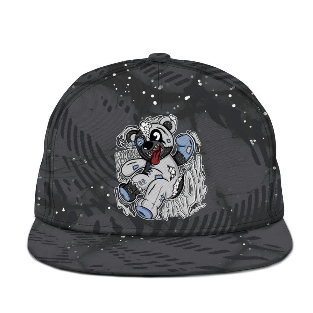 Snapback To Match Reverse Oreo 6s - Havok Bear Graphic