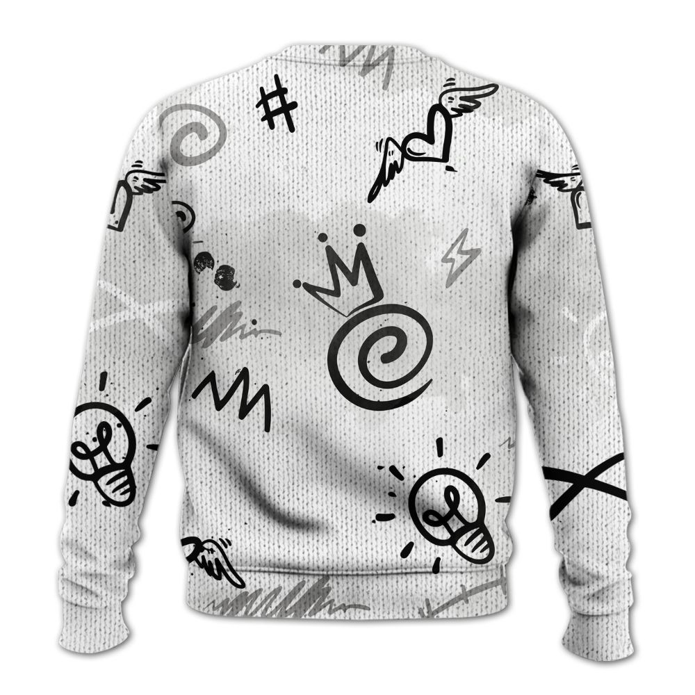 Sweater To Match OG Steel Grey 10s - Drip Been Di2ferent Graphic