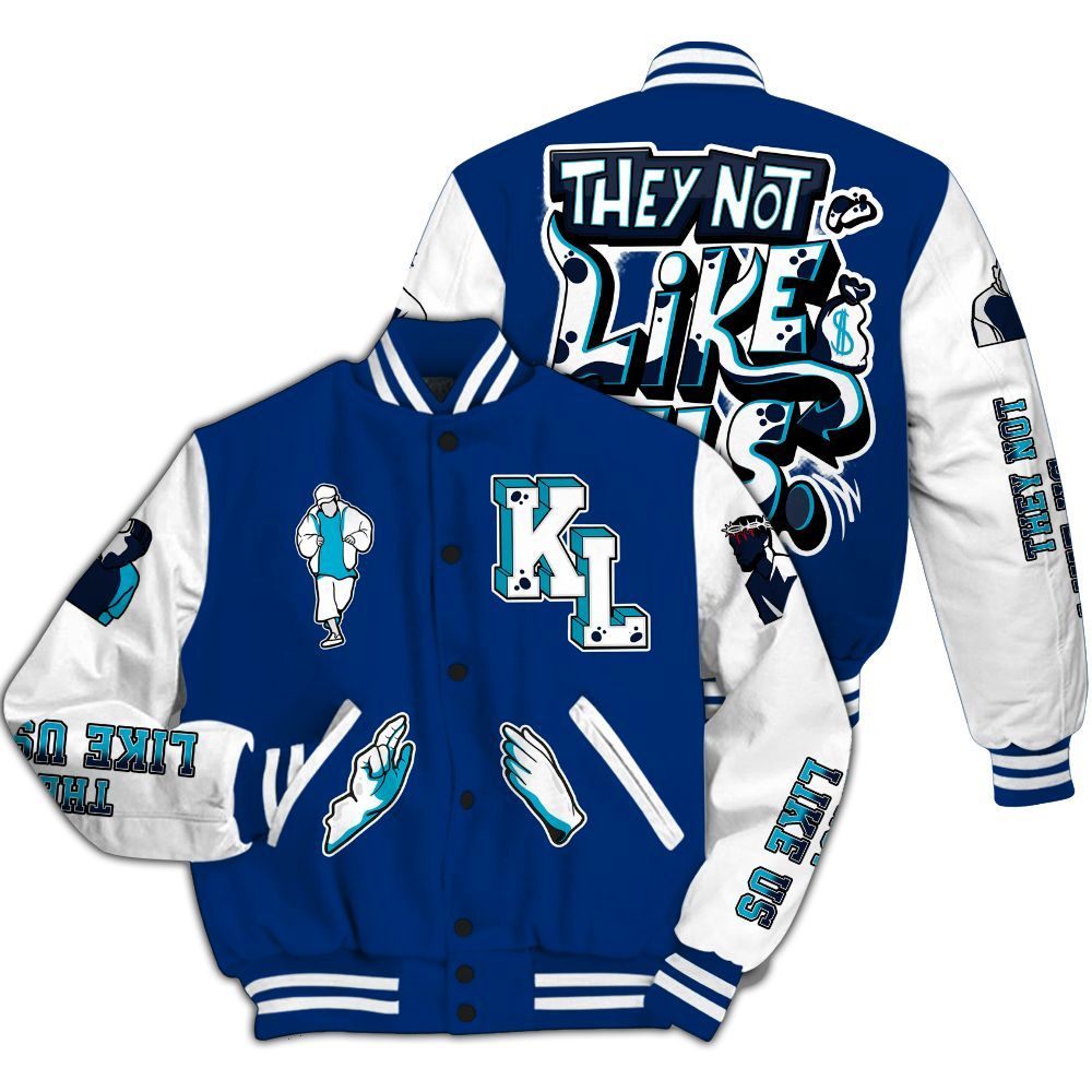 Varsity Jacket To Match Kobe 5 X-Ray - Dislike Us Graphic All Over Print
