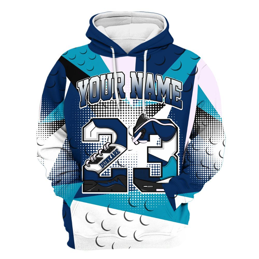 Hoodie To Match Kobe 5 X-Ray - Poly Custom Name Number 23 5s All Over Print