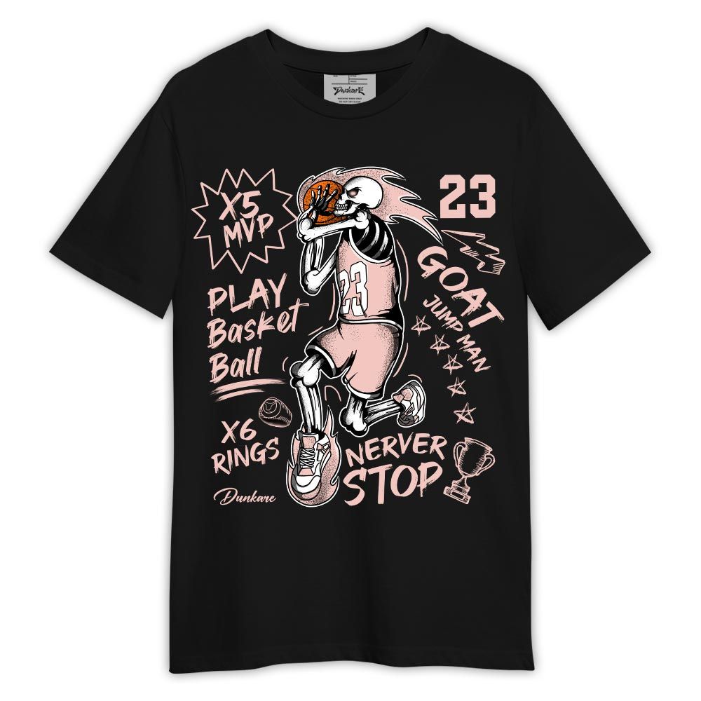 Shirt To Match Low Legend Pink 11s - Never Stop G.O.A.T Shirt Outfit