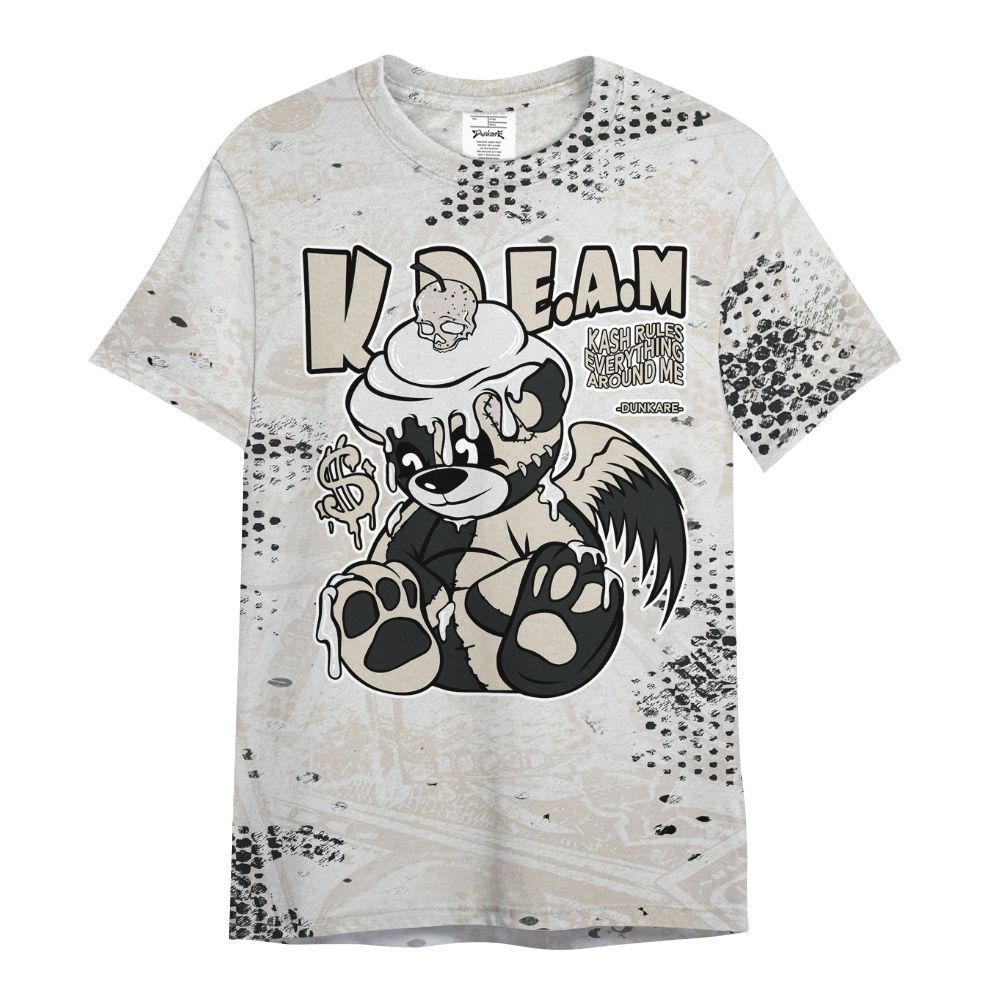 Shirt To Match Retro Reverse Metallic 5s - Loot Bear All Over Print