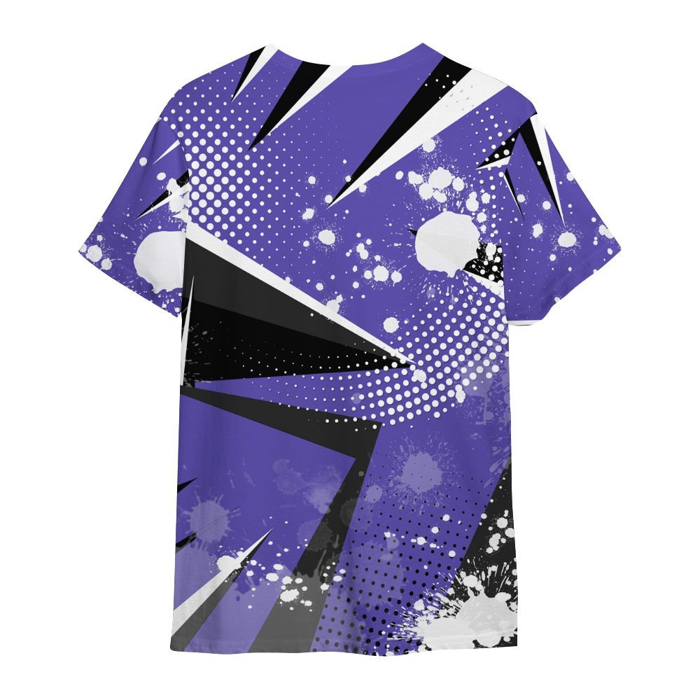 Shirt To Match SB Dunk Low Purple Lagoon - Poly Trust No One Dripping All Over Print