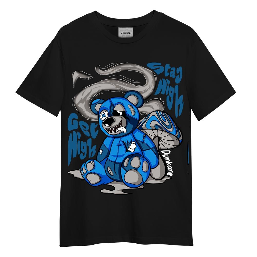 Shirt To Match T-shirt Get High Bear, Military Blue 4s T-shirt To Match Sneaker 2504 NCMD