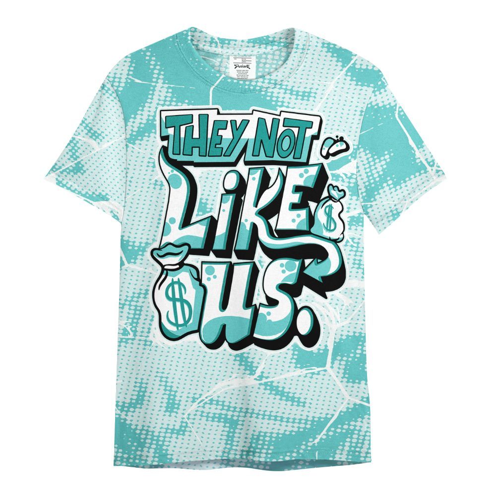 Shirt To Match KD 4 Easter Mint Candy - Dislike Us Crack All Over Print
