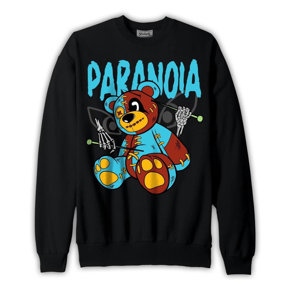Sweatshirt To match SB Dunk Di'Orr Greenwood Sweatshirt - Paranoia Bear Graphic