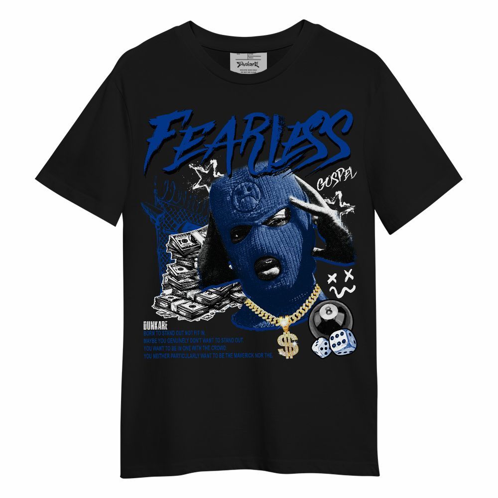 Shirt To Match Hyper Royal 12s - Fearless Gospel Streetwear Money Unisex Shirt