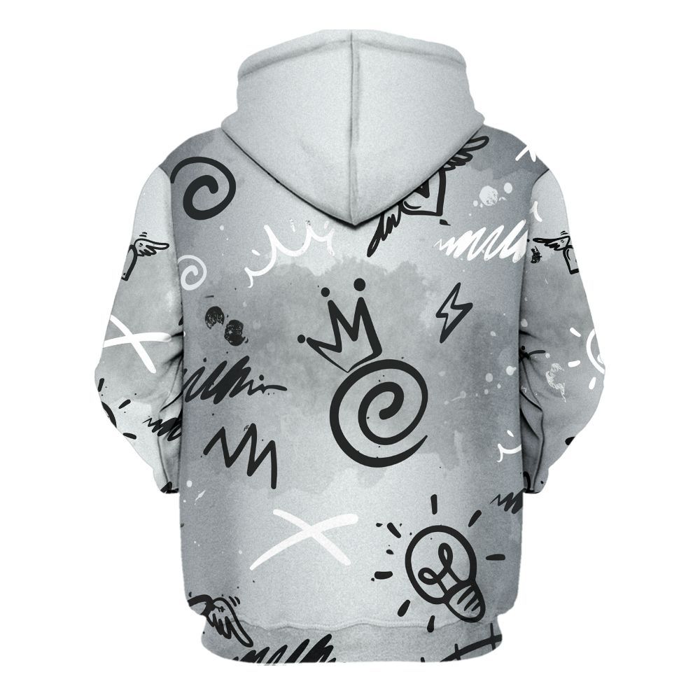 Hoodie To Match Cap And Gown 6s - Drip Been Di2ferent All Over Print