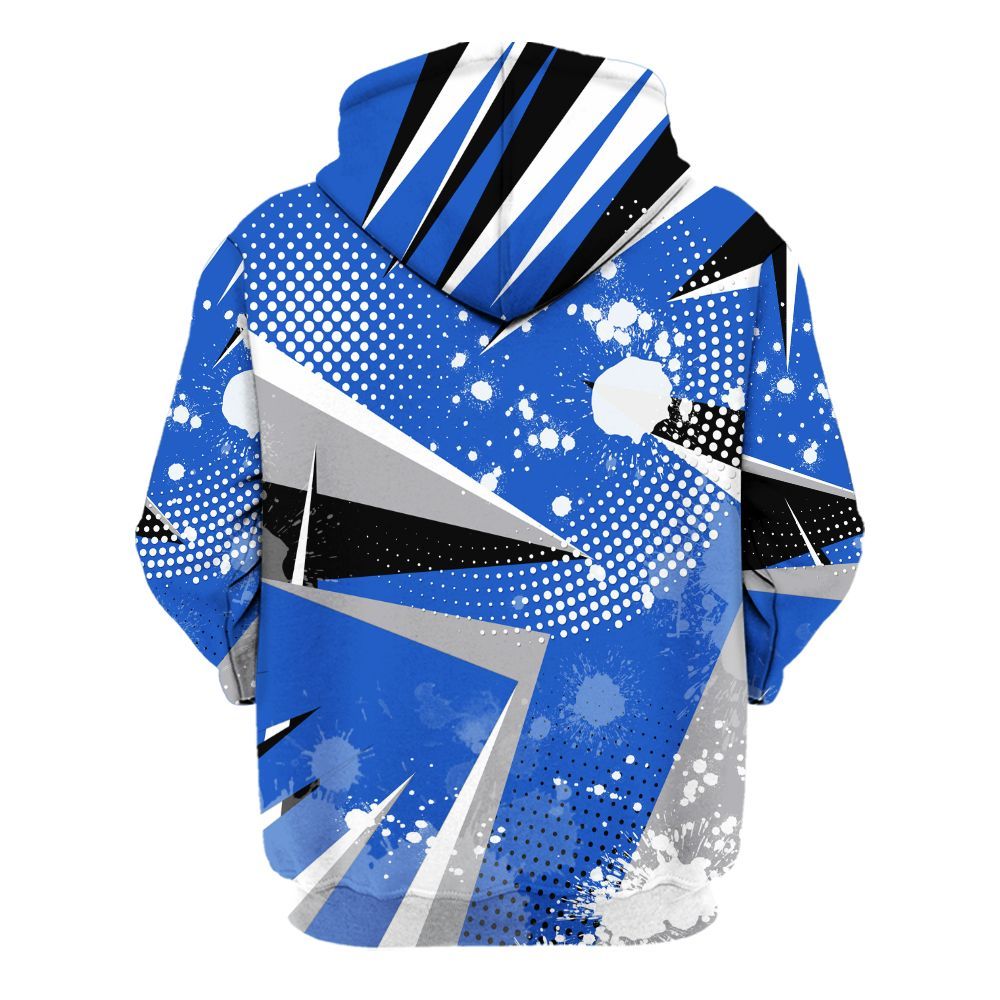 Hoodie To Match Retro Stealth 5s - Poly Trust No One Dripping All Over Print