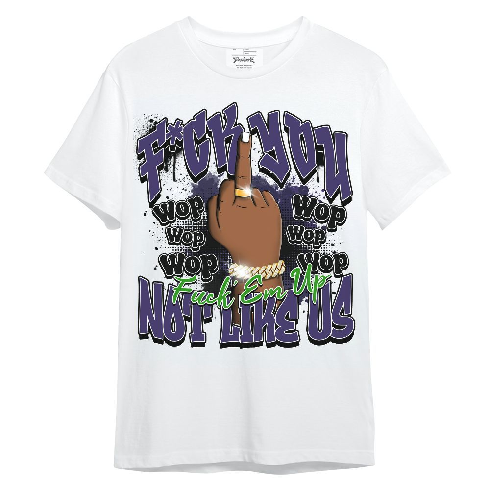 Shirt To Match Retro Court Purple 13s - Dont Like Us Retro Unisex Shirt