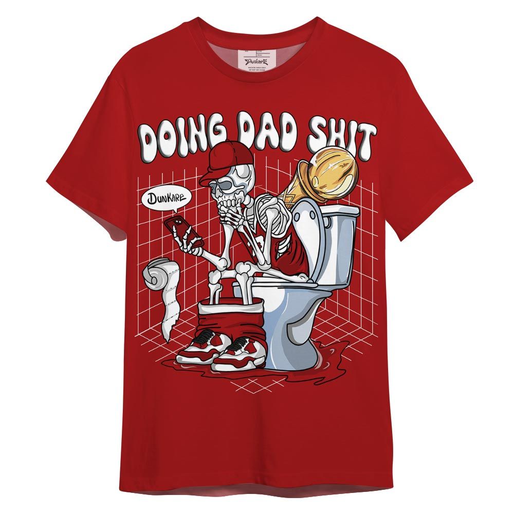 Shirt To Match Red Taxi 12s - Doing Dad Shit Shirt 3D Graphic Outfit 0705 TCD
