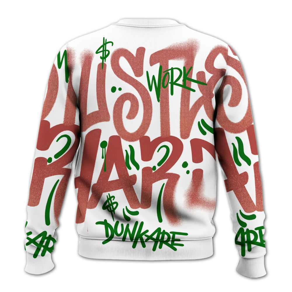 Sweatshirt To Match Dune Red 13s - Angel Hustle Hard All Over Print