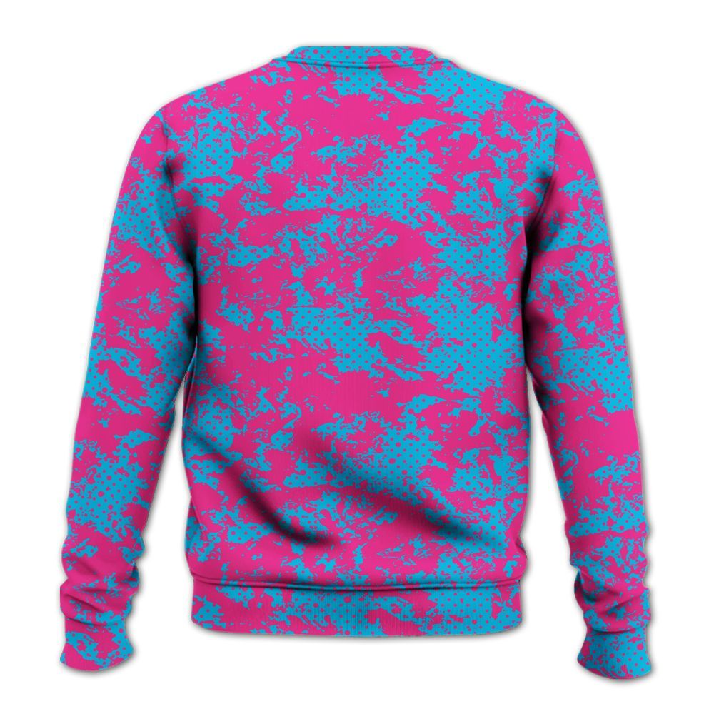 Sweatshirt To Match Tokyo Nights Stewie 3s - Show Me The Money Retro All Over Print