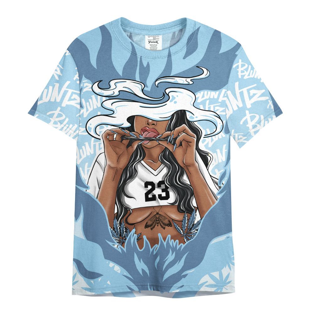 Shirt To Match Legend Blue 11s - Bluntz Burnz Graphics All Over Print