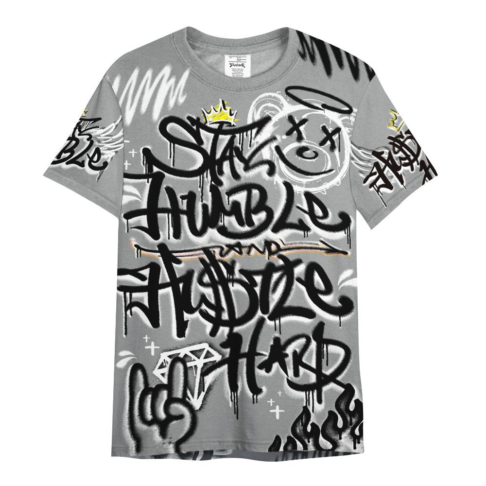 Shirt To Match Retro Stealth 12s - Humble Drip Streetwear Graffity All Over Print