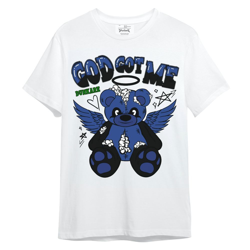 Shirt To Match Retro Hyper Royal 13s - Gods Guides Me Bear Unisex Shirt