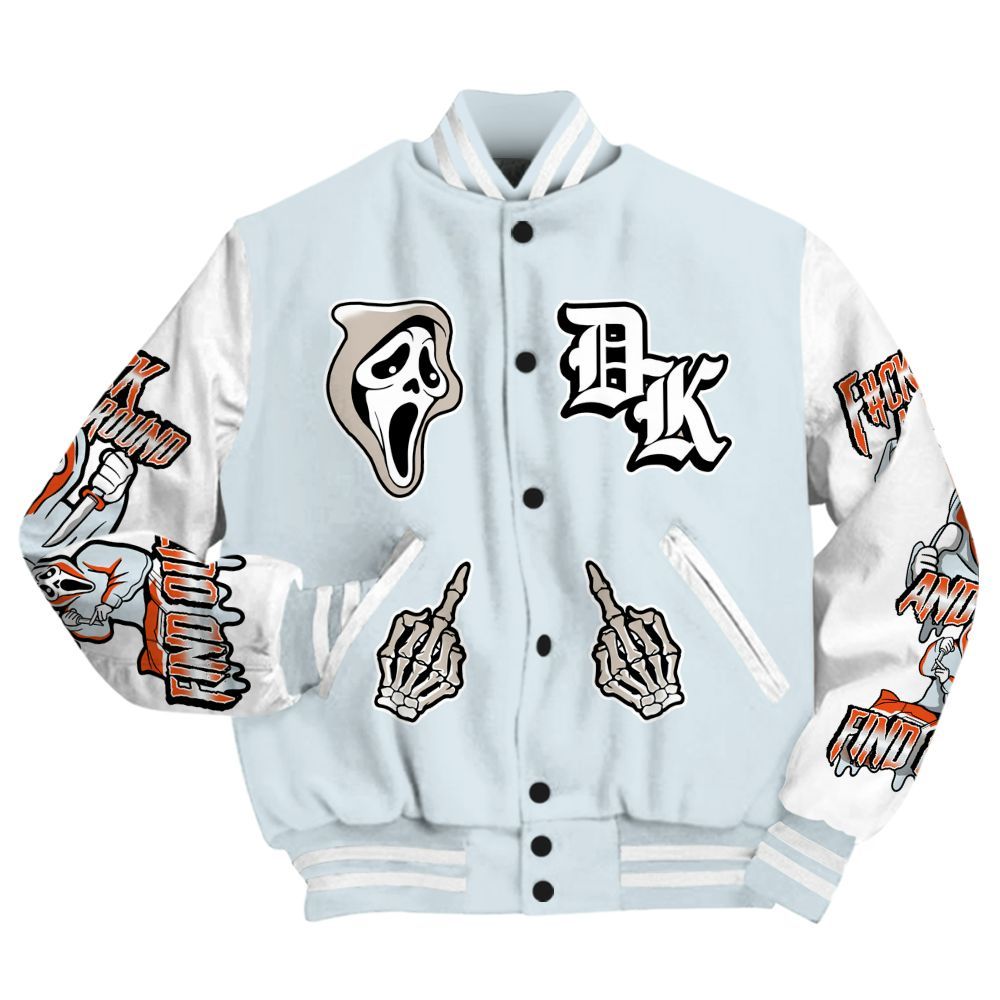 Varsity Jacket To Match High OG Alaska 1s - F#CK And Find Out Graphic All Over Print