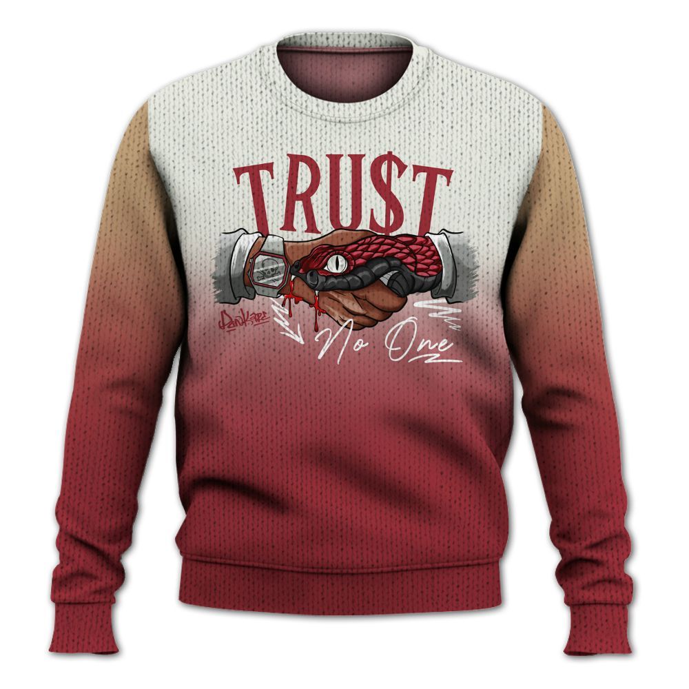 Sweater To Match Chicago 2025 40s Shirt, Snake Trust No One Drip Graphic