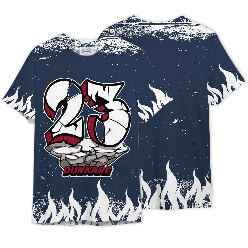 Shirt To Match Retro Olympic 6s - Cracked 23 Unique Graphic Shirt Unisex