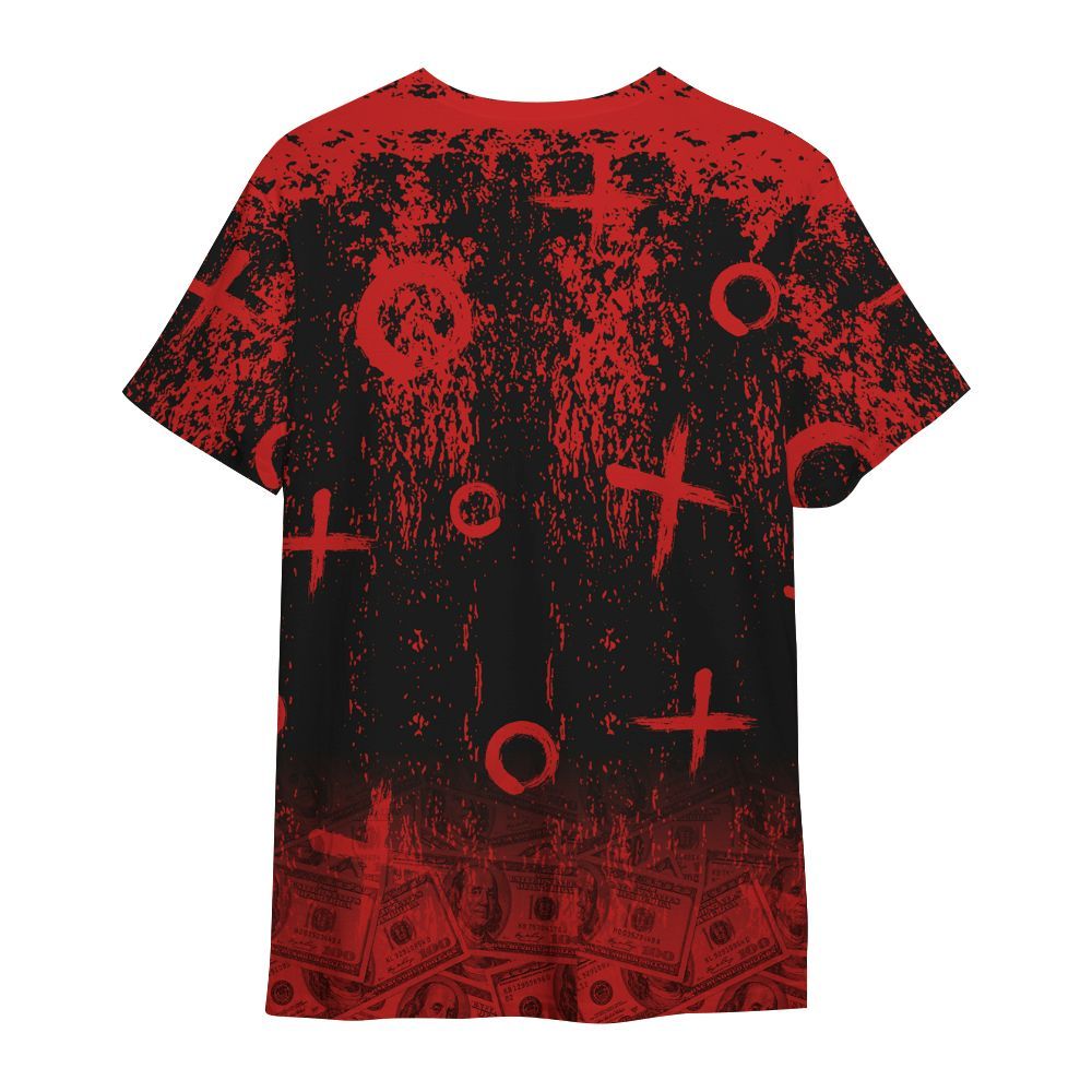 Shirt To Match Red Thunder 4s - Selfmade Unique Drip All Over Print