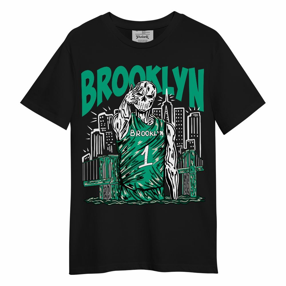 Shirt To Match Oxidized Green 4s - Brooklyn's Skeleton Unisex Shirt