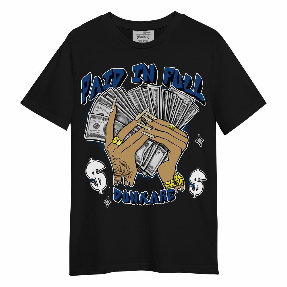 Shirt To Match Air Ship Royal Blue - Paid In Full Unisex Shirt
