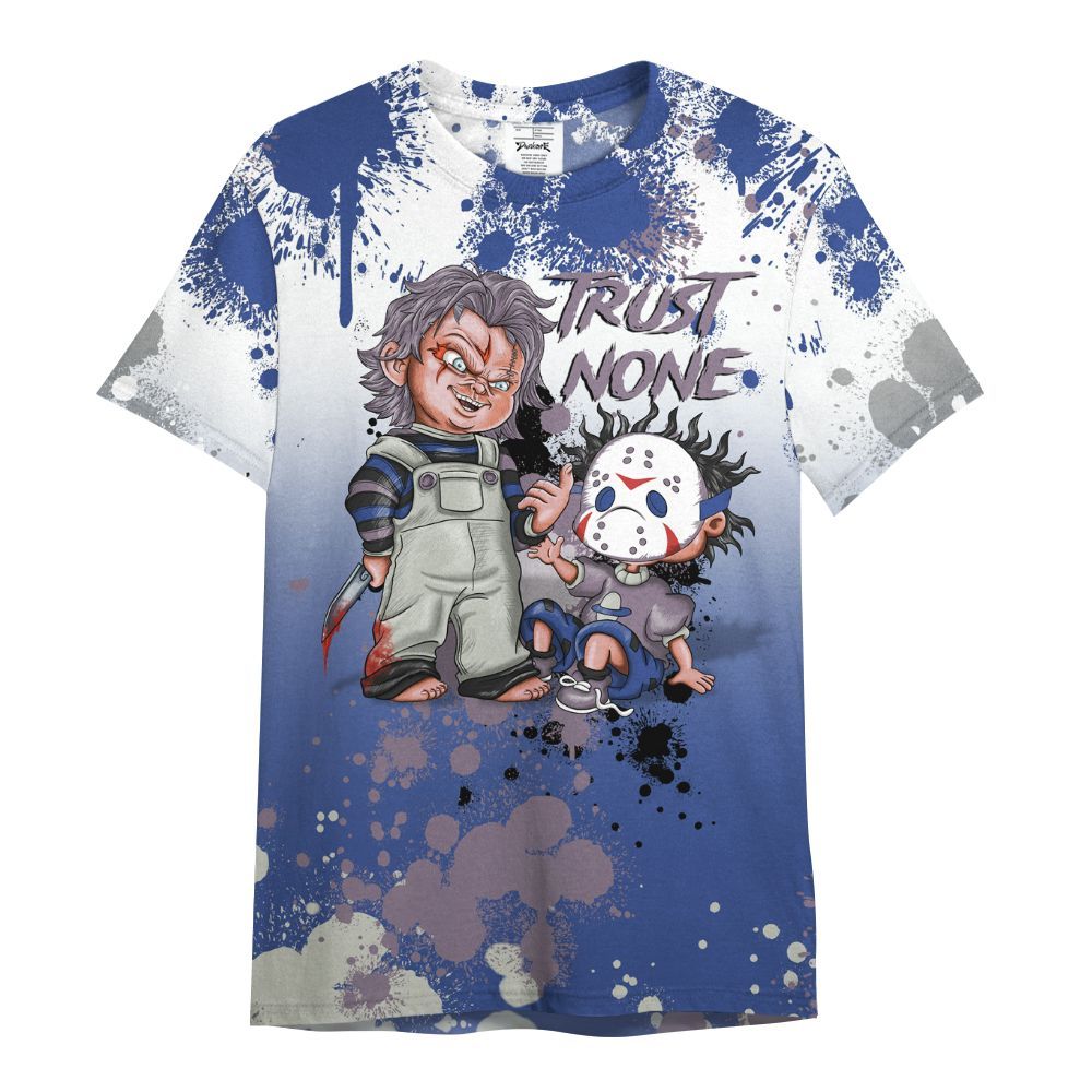 Shirt To Match Low OG Voodoo Alternate 1s - Trust No One Scary All Over Print