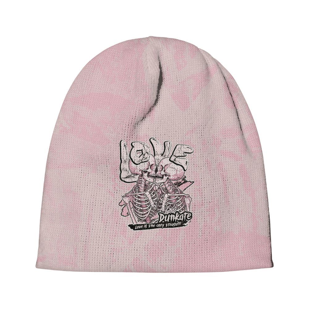 Dunkare Dunk Low KD 17 Aunt Pearl Hat - Skull Love Beanie Hat