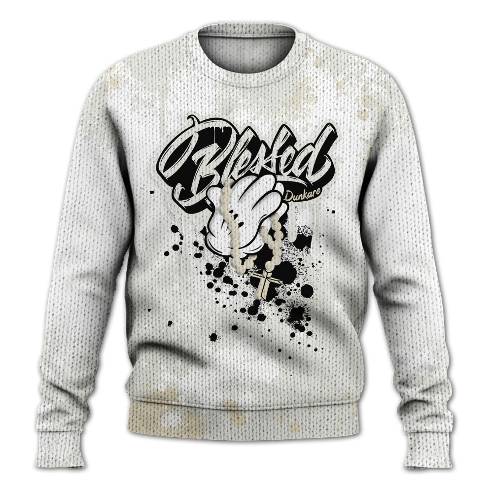 Sweater To Match Grand Finale 11s Shirt, God Blessed Ink Drip Graphic