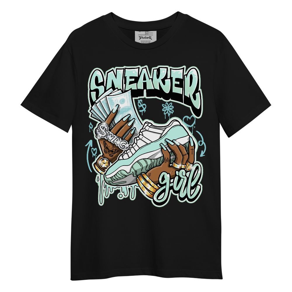 Shirt To Match Retro Low Igloo 11s - Sneaker Girl Money Doodle Graphic