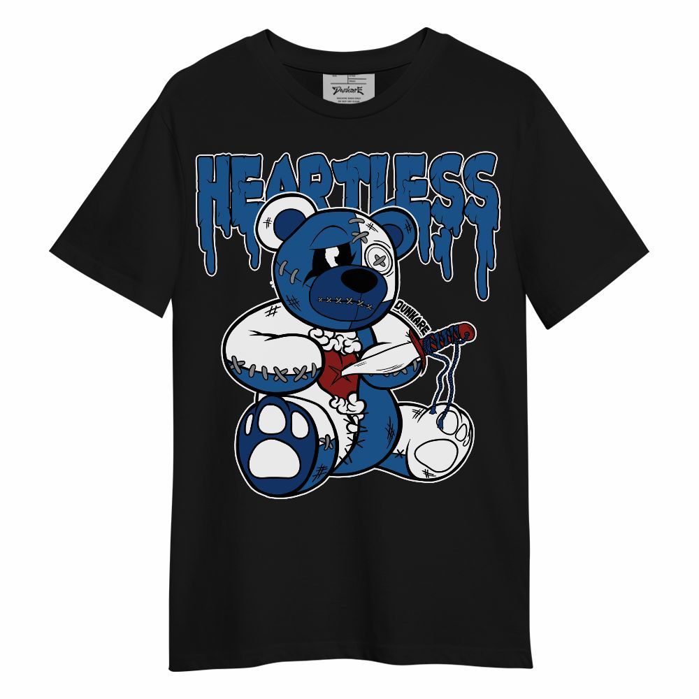 Shirt To Match French Blue 13s - Heartless Bear Unisex Shirt