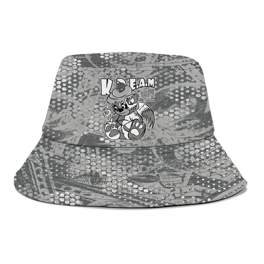 Bucket Hat To Match Retro Wet Cement 4s - Loot Bear Graphic