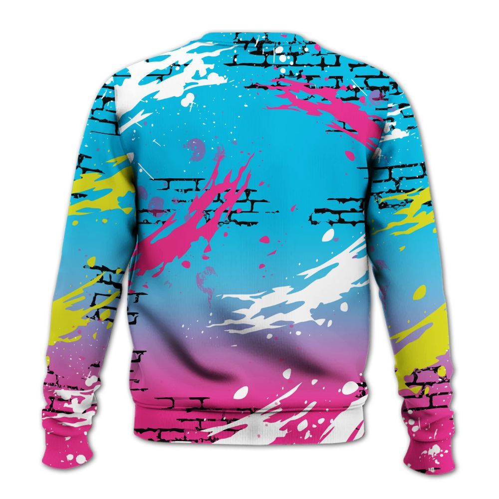 Sweatshirt To Match Tokyo Nights Stewie 3s - Values Of Loyalty Drip All Over Print