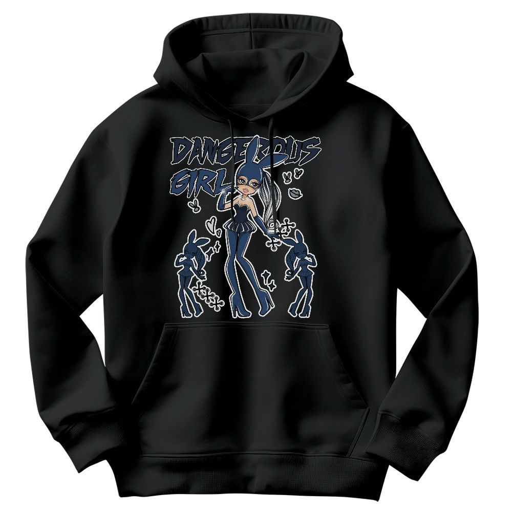 Sweatshirt To Match Midnight Navy 4s - Dangerous.Girl Graphic
