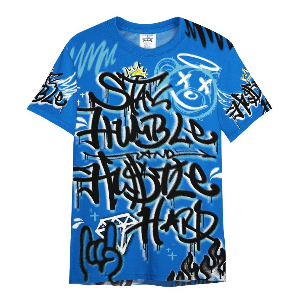 Shirt To Match Dunk Low Argon - Humble Drip Streetwear Graffity All Over Print