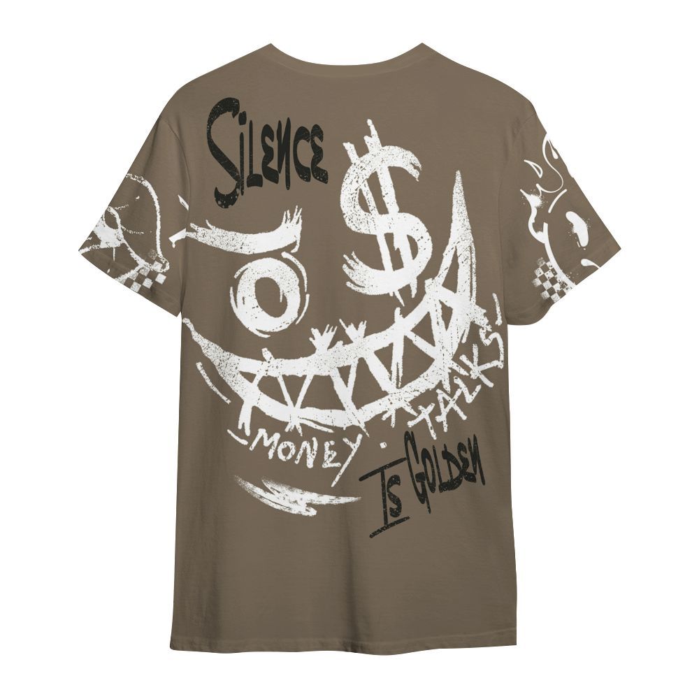 Shirt To Match Low OG Dark Mocha 1s - Mouth Burning Street Style All Over Print