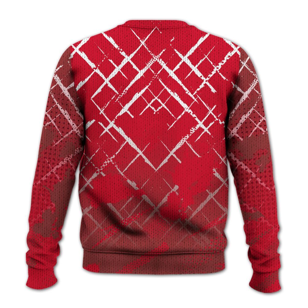 Knitted Sweater To Match Air Max Sunder Gore Tex Fire Red - Halftone Stand Business Dripping