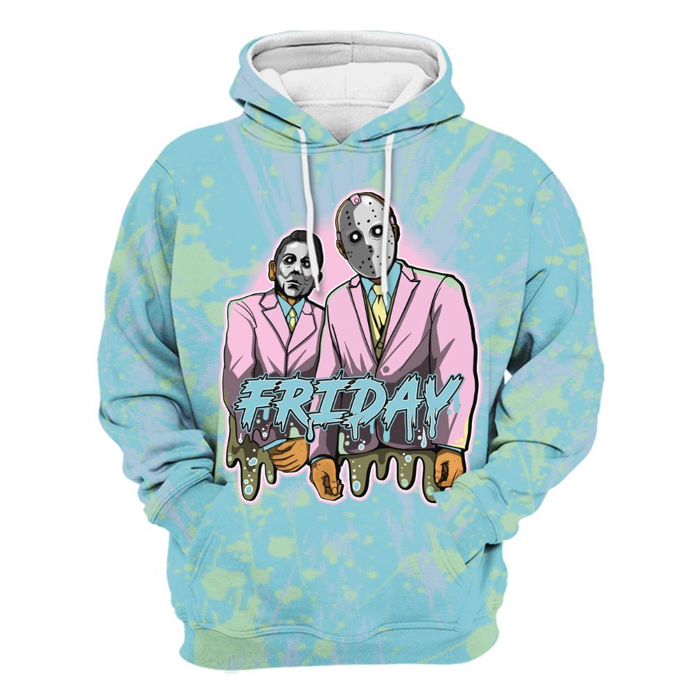 Hoodie To Match SB Dunk Low Visty - Friday Halloween Graphic Luxury All Over Print
