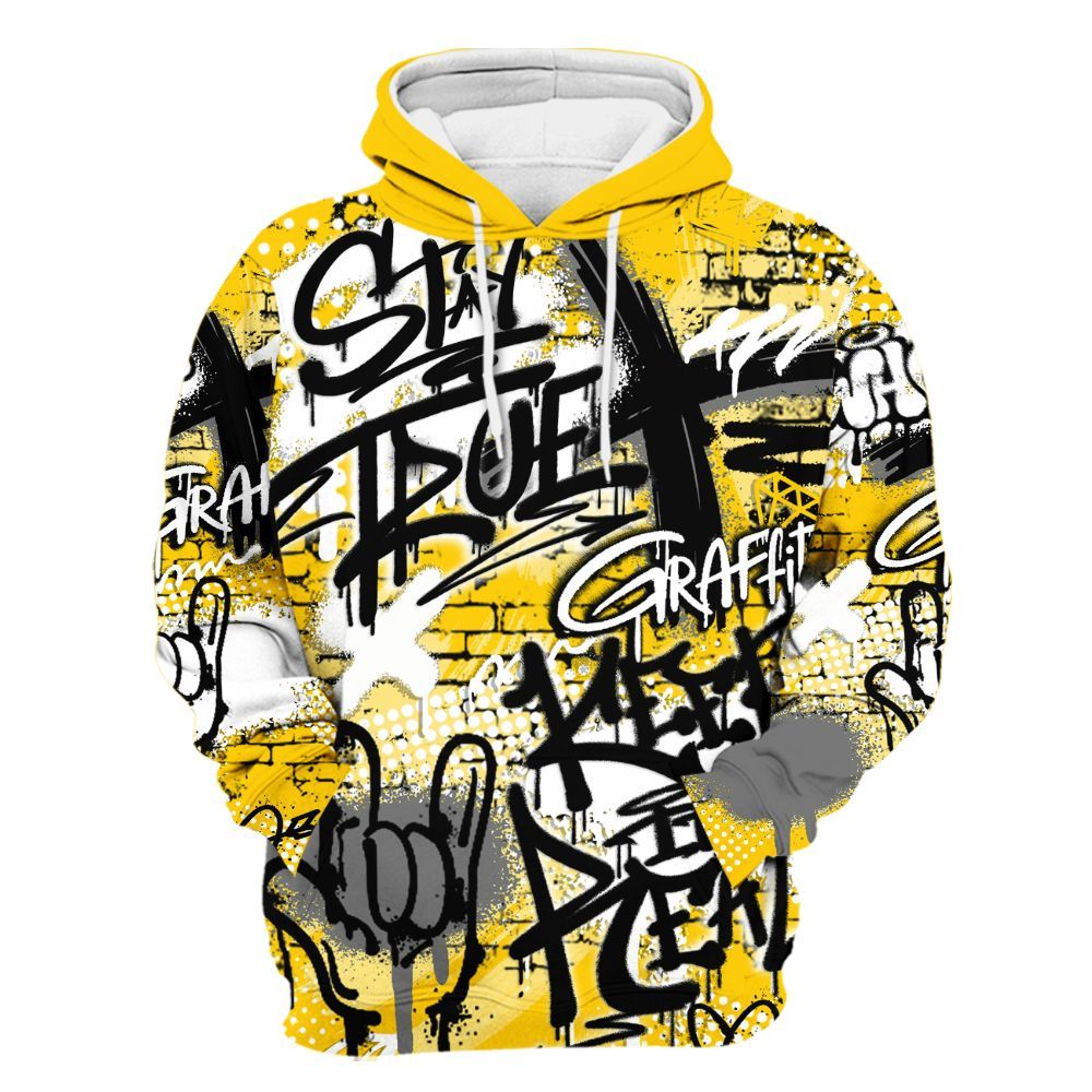 Hoodie To Match Corteiz Air Max 95 Tour Yellow - True It Real Graffiti Streetwear All Over Print