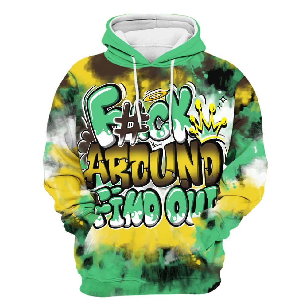 Hoodie To Match SB Dunk Low Tourmaline Shirt, FK Around Find Out All Over Print