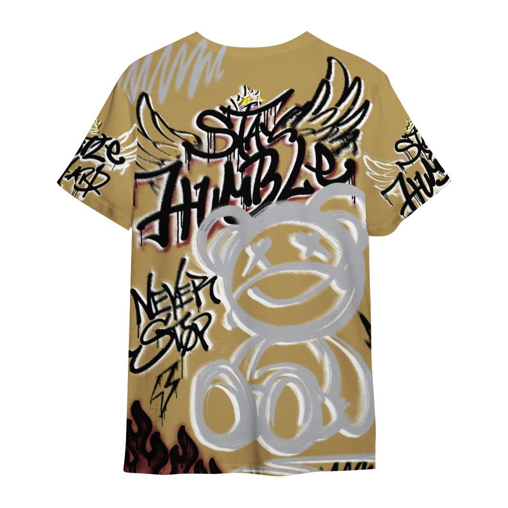 Shirt To Match Kobe 4 Gold Medal - Humble Drip Streetwear Graffity All Over Print
