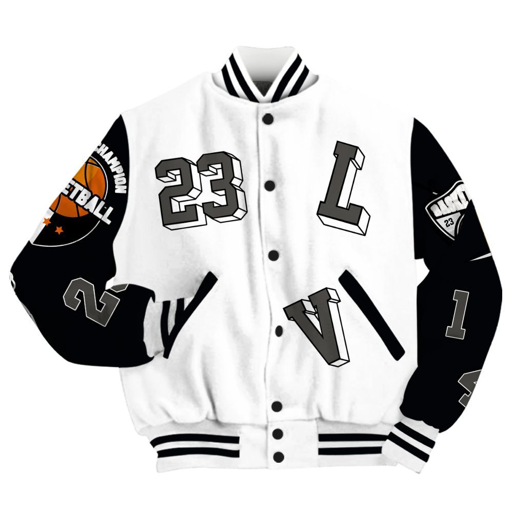 Varsity Jacket To Match Kobe 9 Elite Protro Halo - The GOAT Got Em Streetwear All Over Print